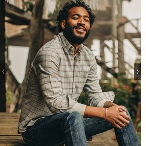 Taylor Stitch -  The Jack In Sky Plaid (44) XL